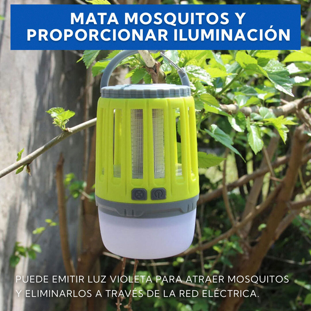 LÁMPARA LED ANTIMOSQUITOS CAMPING ( Y HOGAR)